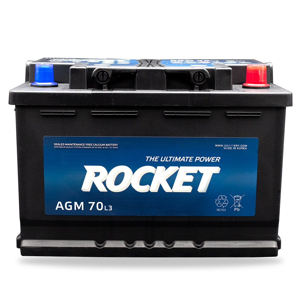 로케트 AGM 70 SM6 QM3 QM6 미니 컨트리맨 티구안 골프 파사트 제타 배터리, 1개 128,100원