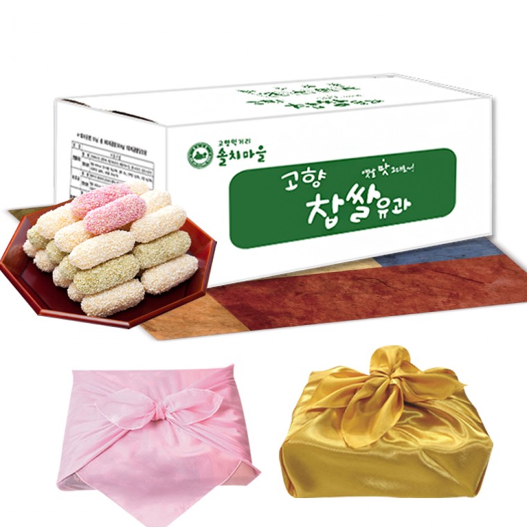 국내산 혼합유과 900g 찹쌀유과 백년초유과 쑥유과 선물세트 18,900원