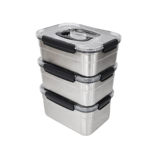 올품락 포스코 STS304 에코 스텐밀폐용기 핸디 김치통 3종세트, 단품 65,000원