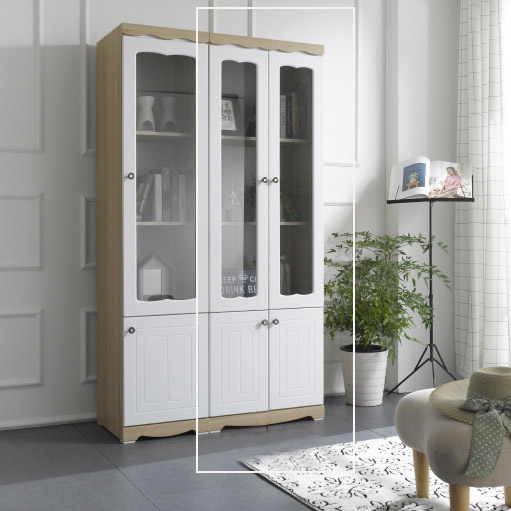 퍼스웰 채움 1800 틈새장식장(MR_178), 색상:아카시아화이트 115,000원