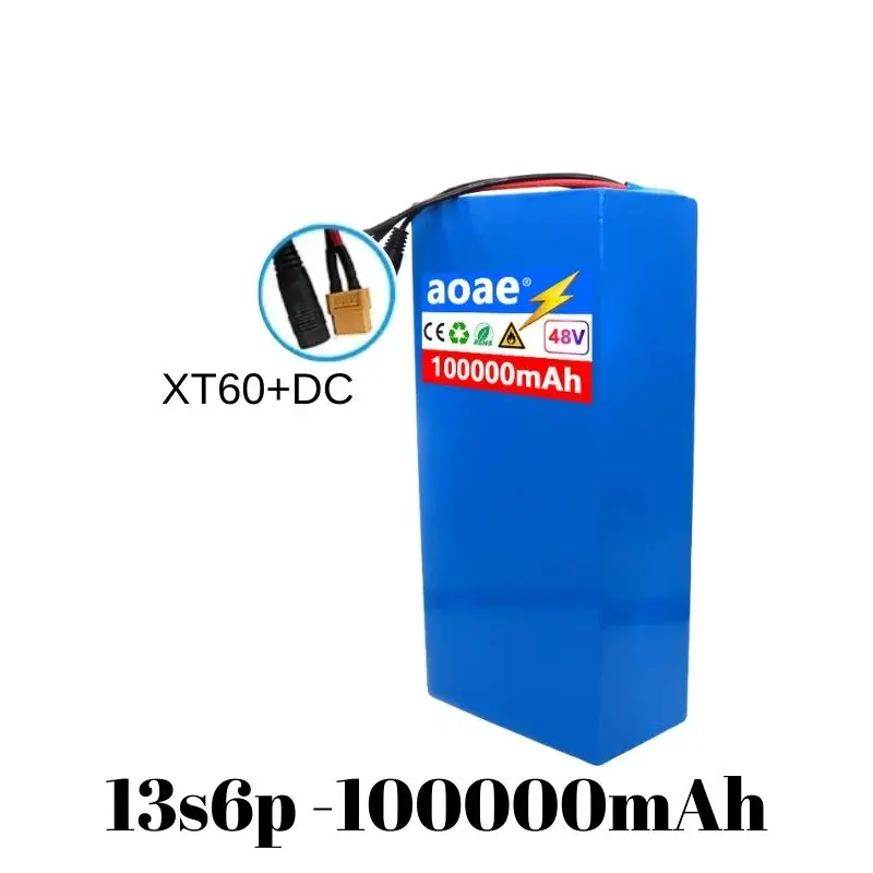 New100% 오리지널 48V 13s6p 리튬 배터리 팩 2000W Citycoco 전동 스쿠터 내장 50A BMS 92,700원