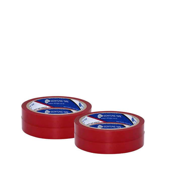 일반컬러 셀로판테이프 (16mm - ) 레드, 6개 6,100원