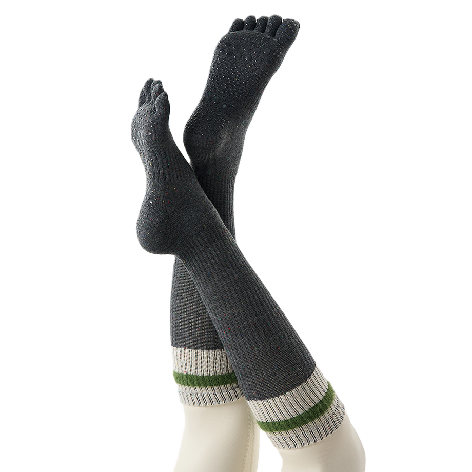 리스펙 논슬립 발가락 필라테스 요가 니삭스 여자 장목 양말 롱삭스 3켤레 25,500원