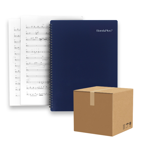밴드플러스 이중보관고급형 음악 악보파일 박스40개입 구매할인, 연두 140,400원