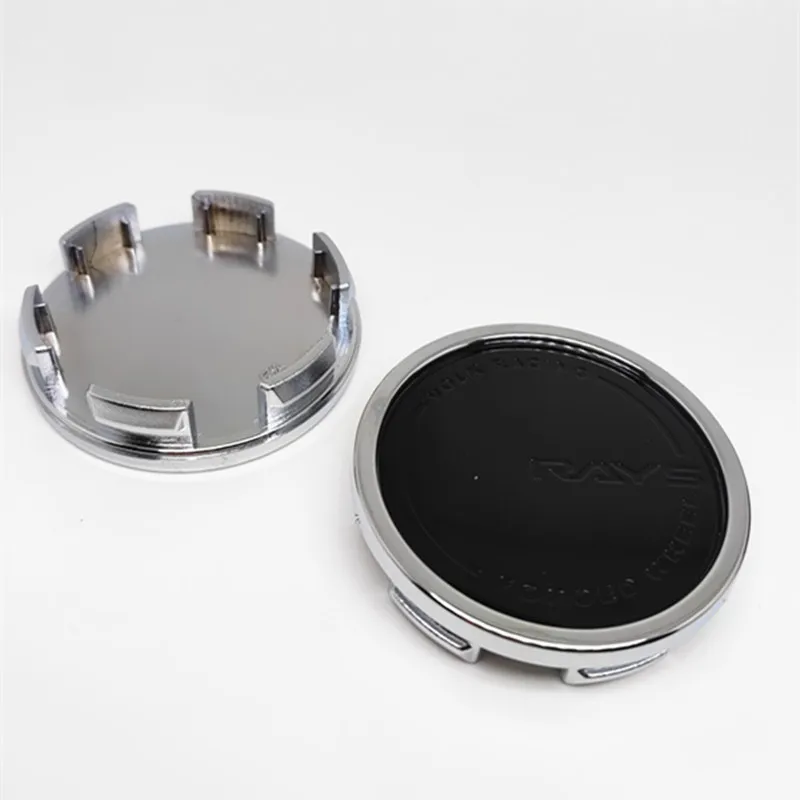 호환 Volk Ray 레이싱 휠 센터 캡 차량 스타일링  교체 방진 림 허브 커버 허브캡 58mm 4 개 15,260원