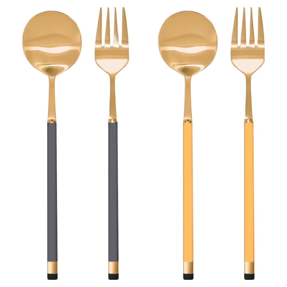 보겐 투톤 커트러리 2인 디저트 스푼 포크 세트 23,290원