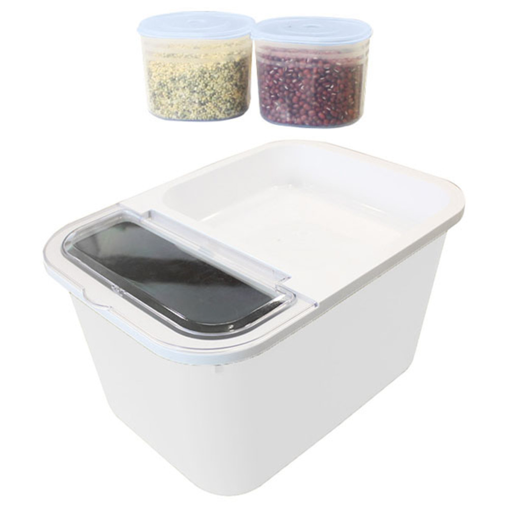 가쯔 모던쌀통 10kg + 모던 잡곡통 2p 12,580원