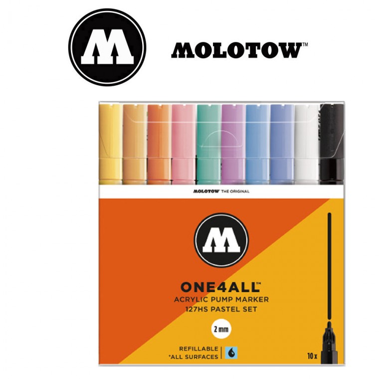 모로토우 원포올 127HS 파스텔 10색 마카세트 56,200원