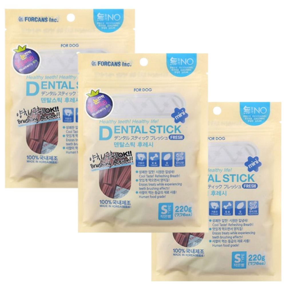 포켄스 덴탈스틱S(작은별)220g 3종 22,970원