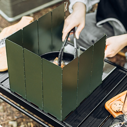 애플민트 캠핑 10단 접이식 가스 버너 바람막이 가림막+케이스 18,850원