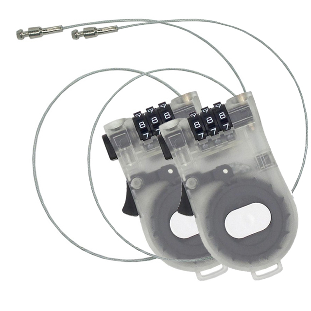 여행 캐리어 와이어 번호 자물쇠 1.1m 랜덤발송, 2개 15,490원