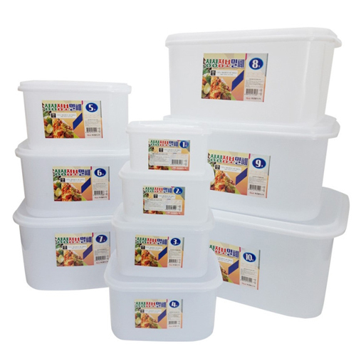 밀폐용기 업소용 가정용 싱싱점보 위생 김치통 식품용, 10. 10호 밀폐용기, 1개 21,200원