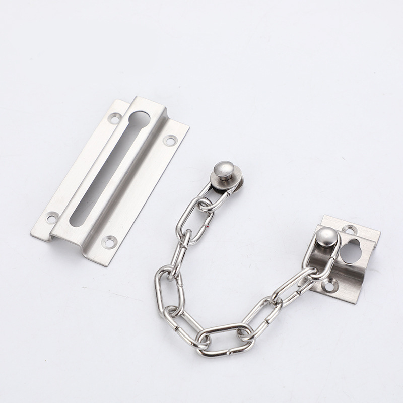 일상채움 현관 문 안전 고리 보조락 체인 잠금 장치 직사각형 실버 1p 6,000원