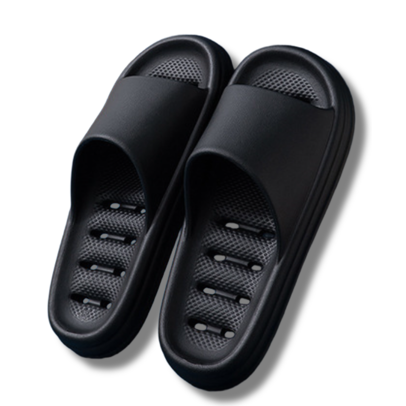 앤월드 미끄럼방지 물빠짐 EVA 부드럽고 가벼운 욕실화, 블랙, 1개 14,000원