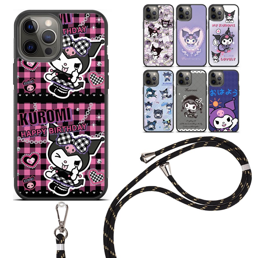 쿠로미 스트랩 케이스 아이폰5 아이폰6 아이폰7 아이폰8 아이폰SE2 아이폰SE3 X XR XS MAX 17,200원