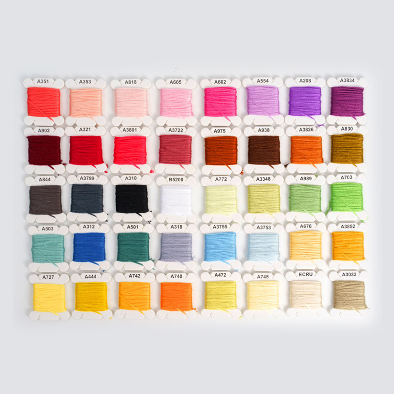 마다꾸미 십자수용 실 40색 + 케이스 기본 세트, 혼합색상, 1개 9,900원