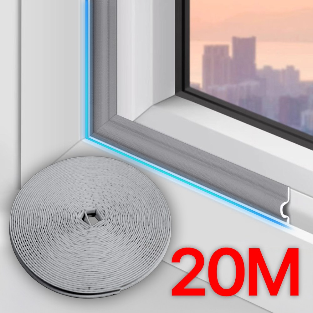 허그윈터 20m 현관문 틈새막이 문풍지 그레이, 1개, 그레이 9,900원