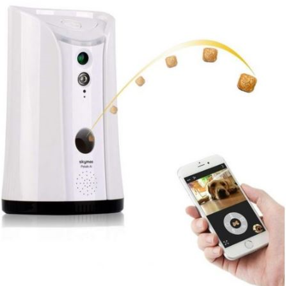 스카이미 AI 카메라 강아지 고양이간식 원격 발사기 189,950원