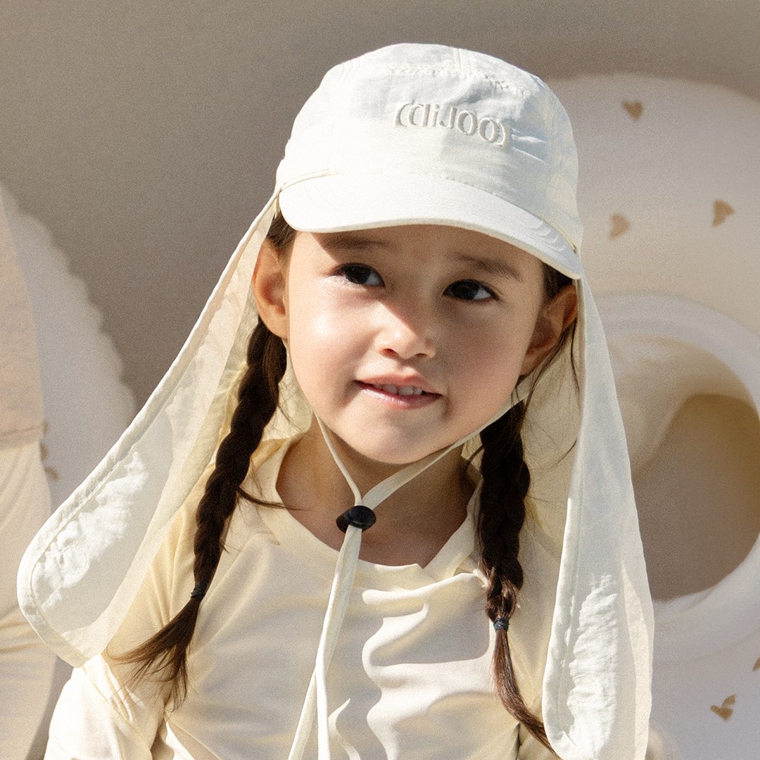 아이주 유아 플랩캡 썬햇 물놀이 모자 UV 자외선 차단 아기 키즈 아동 아쿠아 모자 28,900원