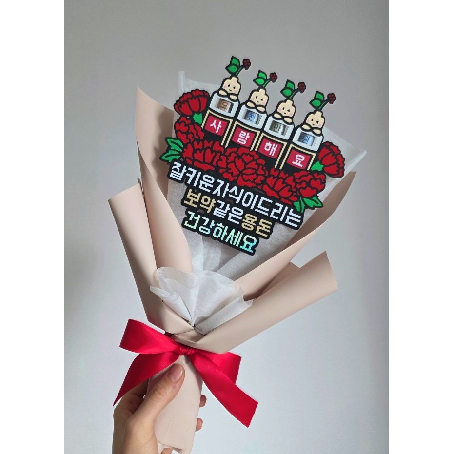 홍삼 카네이션 꽃다발 용돈 토퍼 16,900원