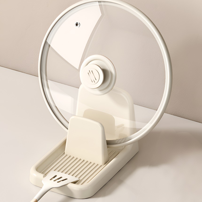 살림이음 프리미엄 조리도구 거치대, 1개, 크림 5,000원