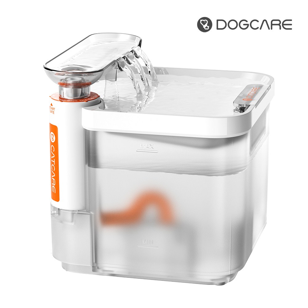 대장균 99.99% 제거 필터 무소음 도그케어 자동 급수기 강아지 고양이 반려동물 정수기, 정수기 DF03, 1개 39,000원