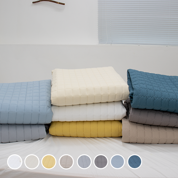 새솜 데일리 60수 고밀도 순면 미끄럼방지 고무밴딩 사계절 침대패드 패드 카페트 누빔패드, 밀크 화이트 34,500원