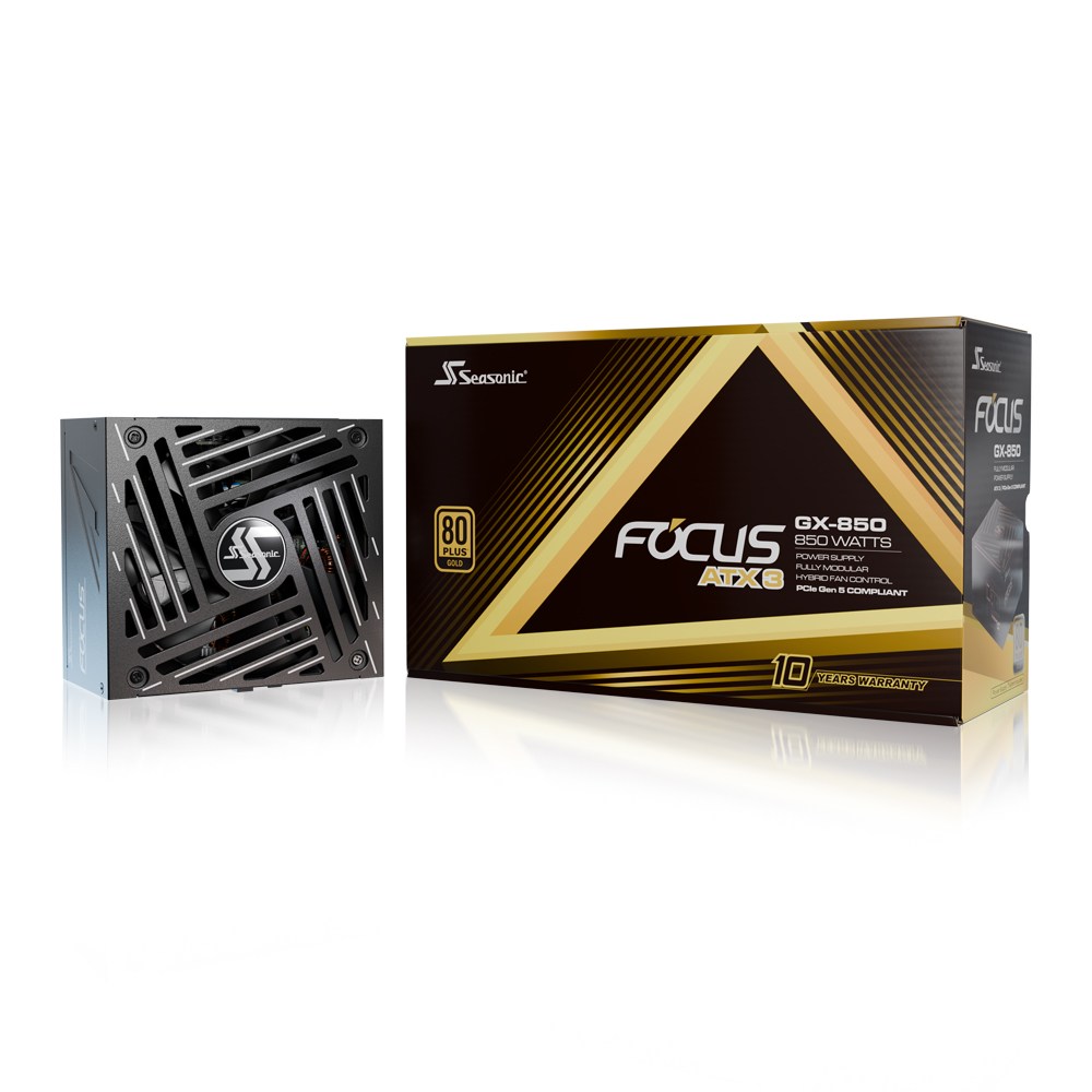 HIT 시소닉 NEW FOCUS V4 GX-850 GOLD 풀모듈러 ATX3.1 218,000원