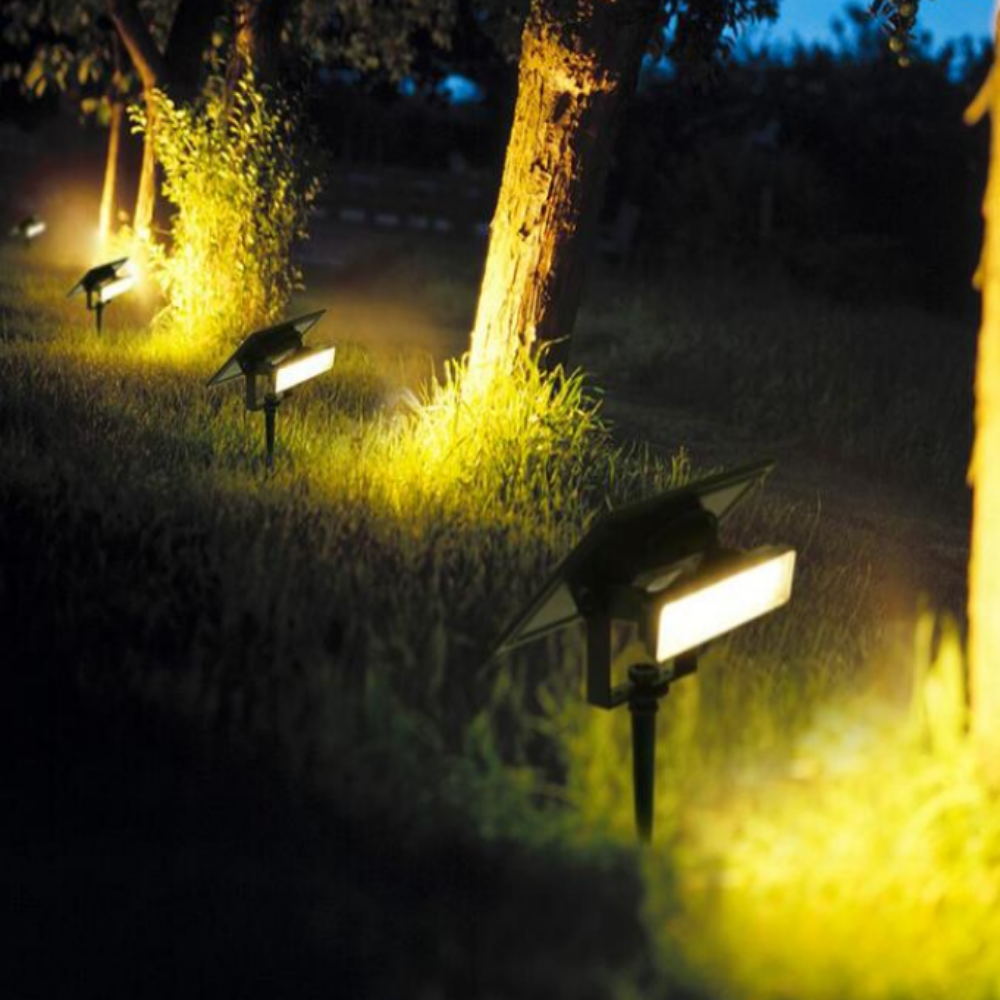LED 태양광 정원등 잔디등 수목등 투광등 투광기 쏠라 3.5W, 전구색 28,000원