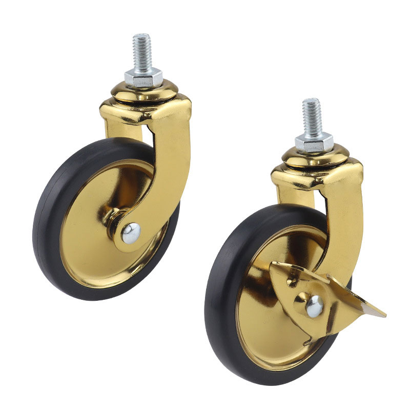 크래프션 3인치 가구 바퀴, 4개, 골드 23,900원