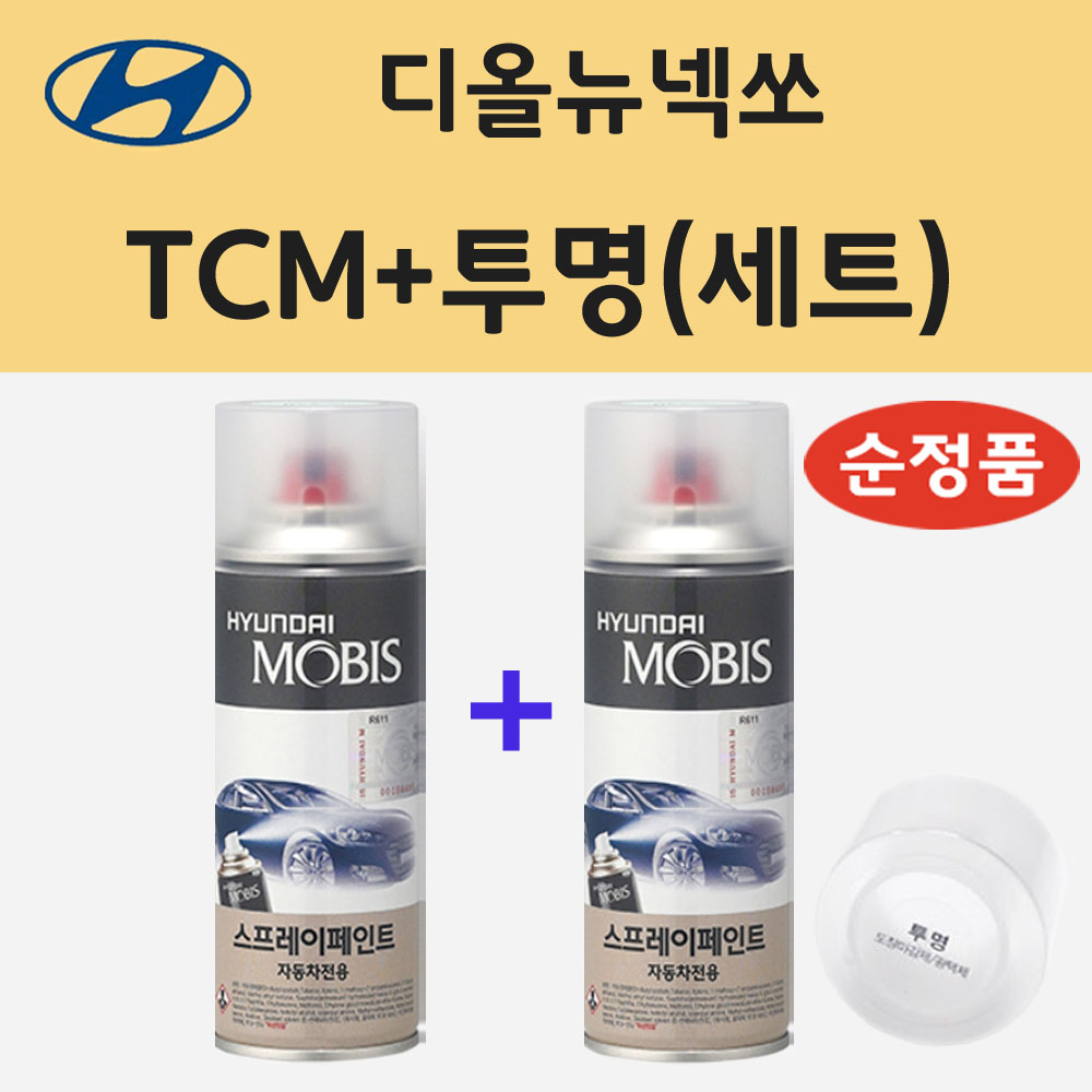 순정품 현대 디올뉴넥쏘 TCM 팬텀블랙 스프레이 페인트 + 투명스프레이 200ml 24,000원