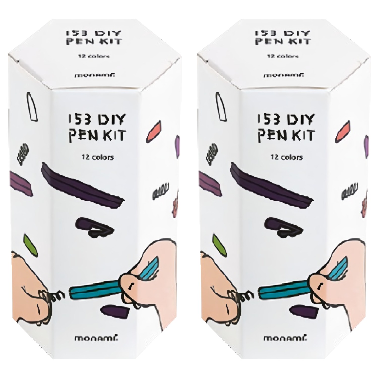 모나미 153 DIY 펜 키트 12종 세트 8,580원