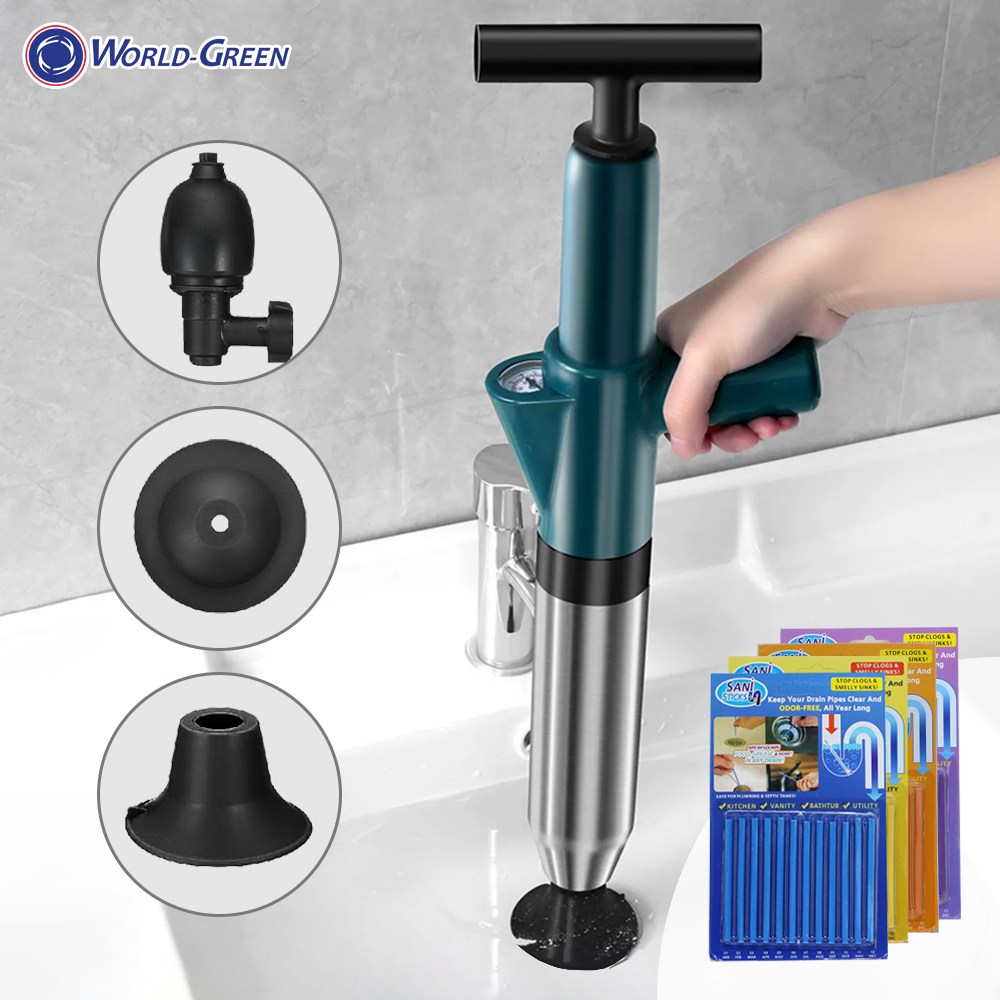 월드그린 울트라 뻥2 (관통기 변기막힘 하수구 세면대 꽝청소기) 31,100원