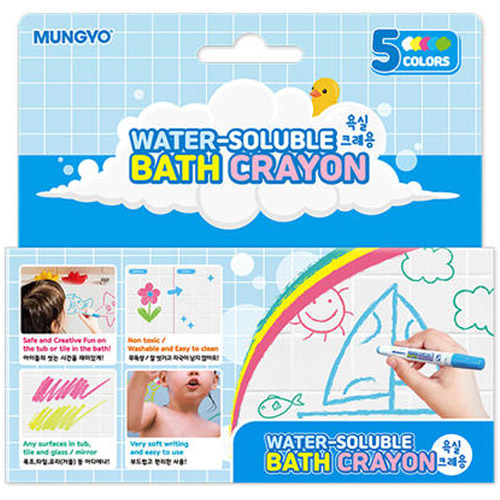 목욕놀이 크레용5색세트 문교 욕실크레용, 5색, 1개 4,440원