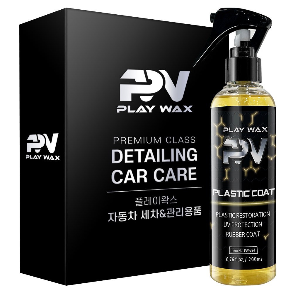플레이왁스 플라스틱코트 200ml 플라스틱복원제 가니쉬 코팅제 트림 광택 코팅, 200ml, 1개 16,700원