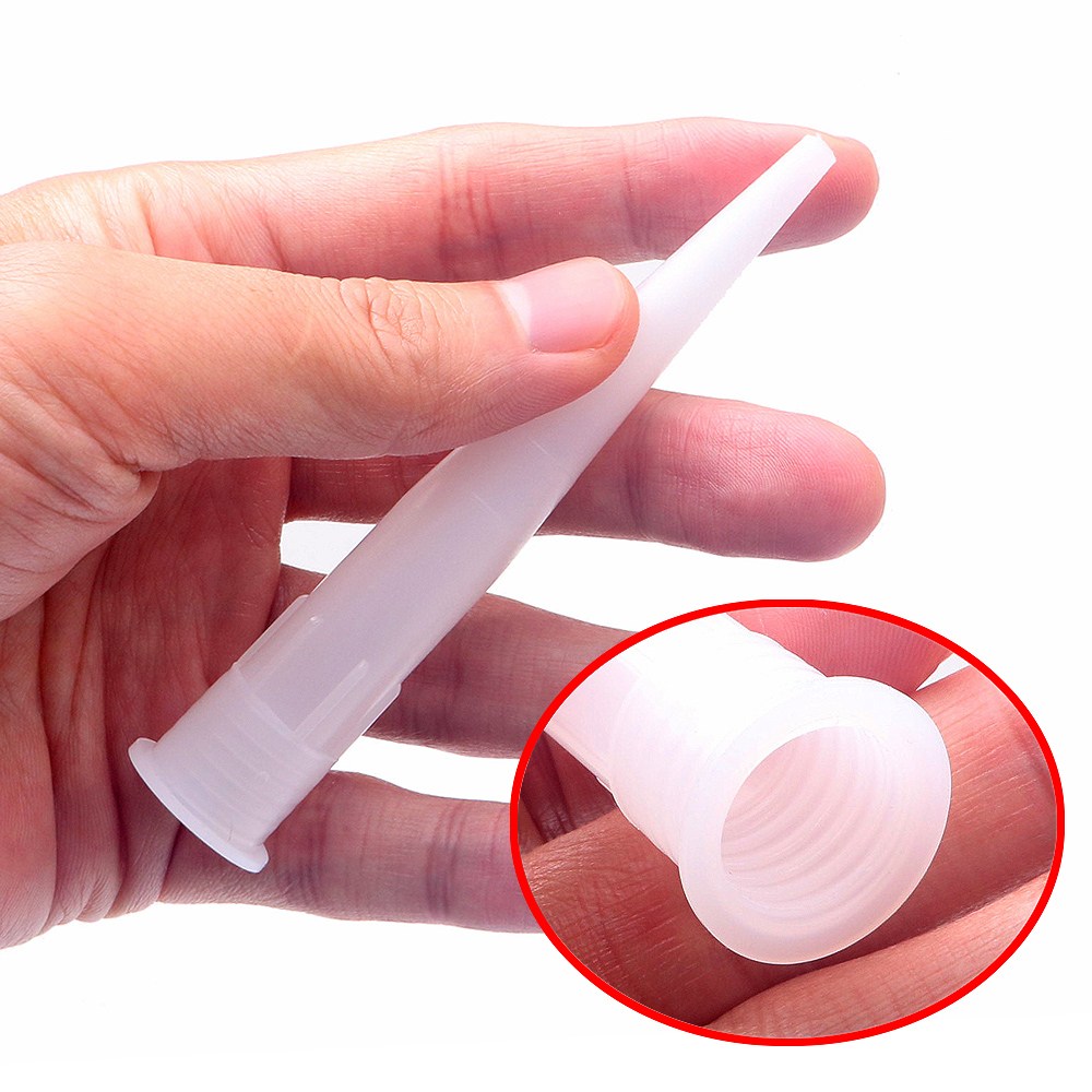 국산 실리콘 노즐 일반형 꼭지 실란트 코킹 헤드 뚜껑 꼬다리 리필 교체 마개 럭키 모아 KCC 신에츠 60원