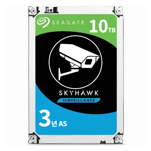 CCTV 하드 디스크 10테라 NVR 하드 DVR HDD 10TB 씨게이트 스카이호크, 1개 599,000원