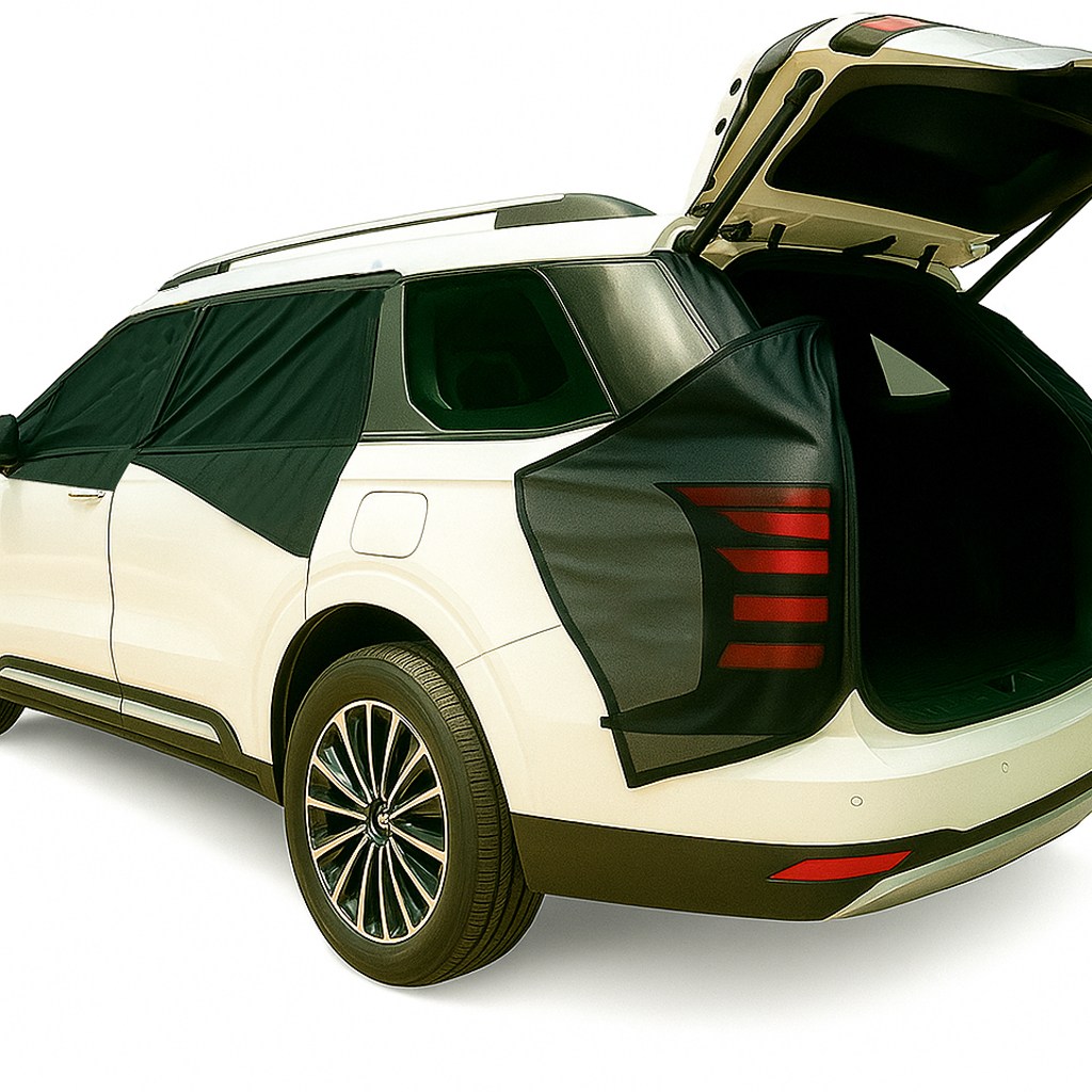 팰리세이드 차박 모기장 풀세트 앞문 뒷문 트렁크 방충망 창문 트렁크 햇빛가리개 차크닉 캠핑 00362, 블랙,실버 39,800원