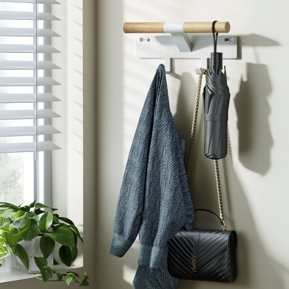 위즈플러스샵 책가방걸이 1단 벽부착형 후크 행거 17,800원