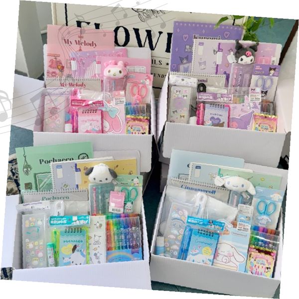 캐릭터 문구 세트 스티커 메모 노트 학용품 입학 졸업 선물, 1개, 쿠로미 88,480원