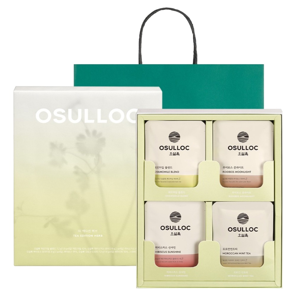 오설록 티 에디션 허브 피라미드 티백 4종 X 4p 선물 세트 28,320원