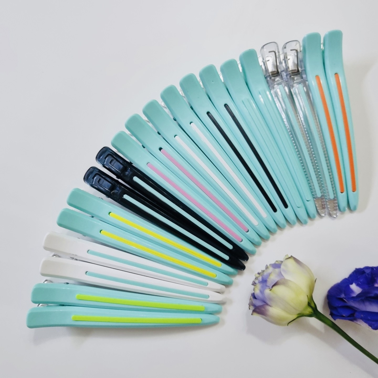 [빗나라]다카라 매직헤어핀셋 민트에디션2P 10color 전문가용, 1세트, 민트-핑크 9,900원