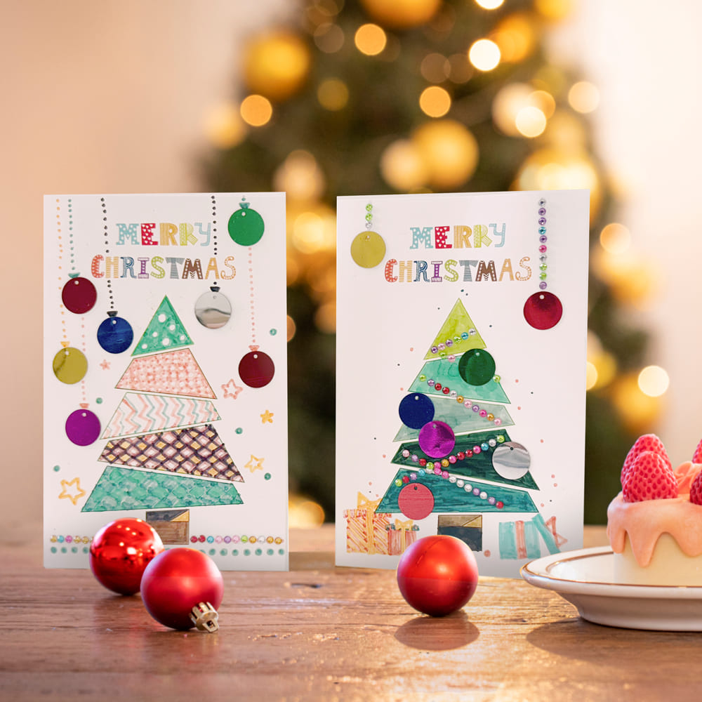 크리스마스카드만들기 카드꾸미기세트 240g고급지 16,000원