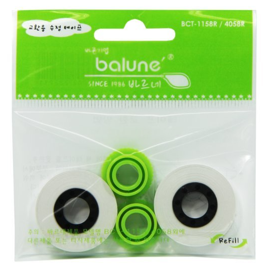 인터탑 동기 바르네 수정테이프 본품 및 리필 BCT-1158 8m 당일 발송, 바르네 리필 10개, 1세트 15,900원