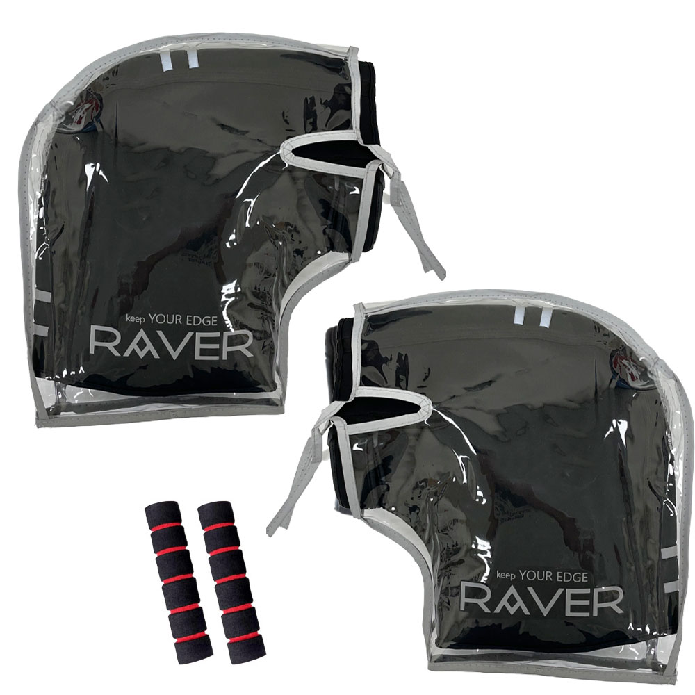 오토바이 방한토시 레이버 검정 겨울토시+비닐커버+레버그립 좌우세트 핸들토시 방한용품 40,900원