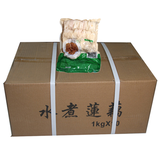 10kg 중국산삶은 자숙연근채 삶은연근체 데친연근체 데침연근채, 10개, 1kg 24,800원