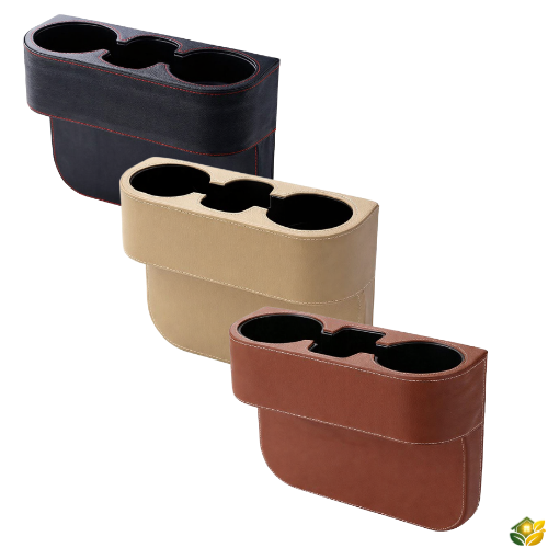 브라운스텝 차량용 틈새 가죽 수납함 컵홀더 23,500원