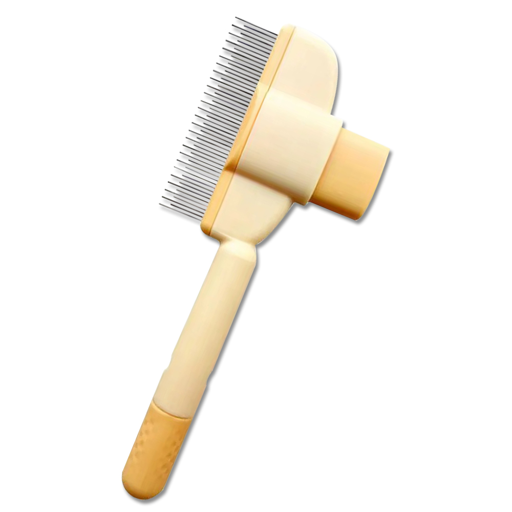 심플리프 반려동물 원터치 브러쉬, 1개, 옐로우 7,690원