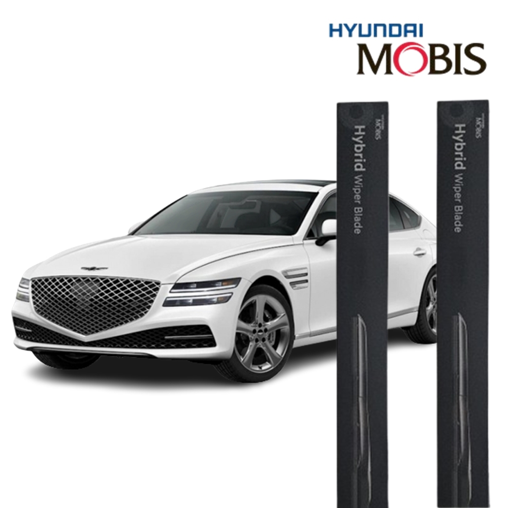 제네시스 G80 현대모비스 에어로 다이나믹 하이브리드 와이퍼 650+400 자동차 윈도우 브러쉬 27,000원