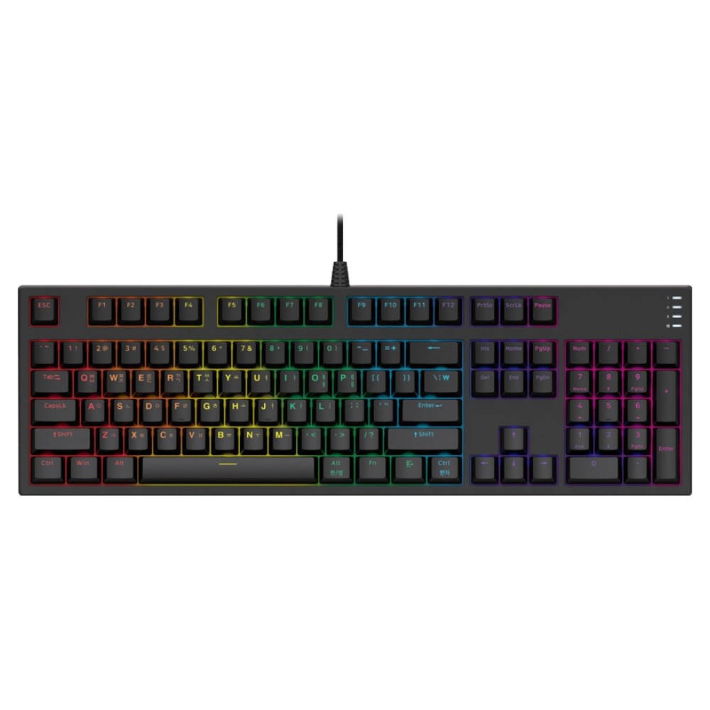 COX 축교환 카일 광축 V2 게이밍 유선 키보드 + PC방 전용 스티커 117,000원